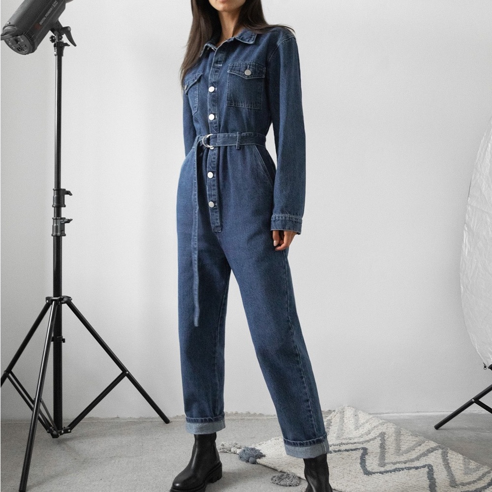 Stylish Denim Jumpsuit